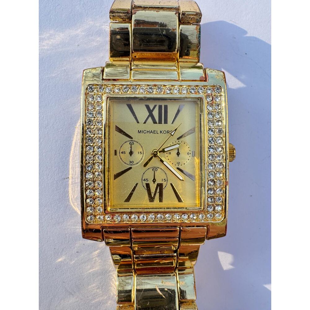 Michael Kors Hudson Watch MK5571 Estate Pre Owned - Picture 7 of 11